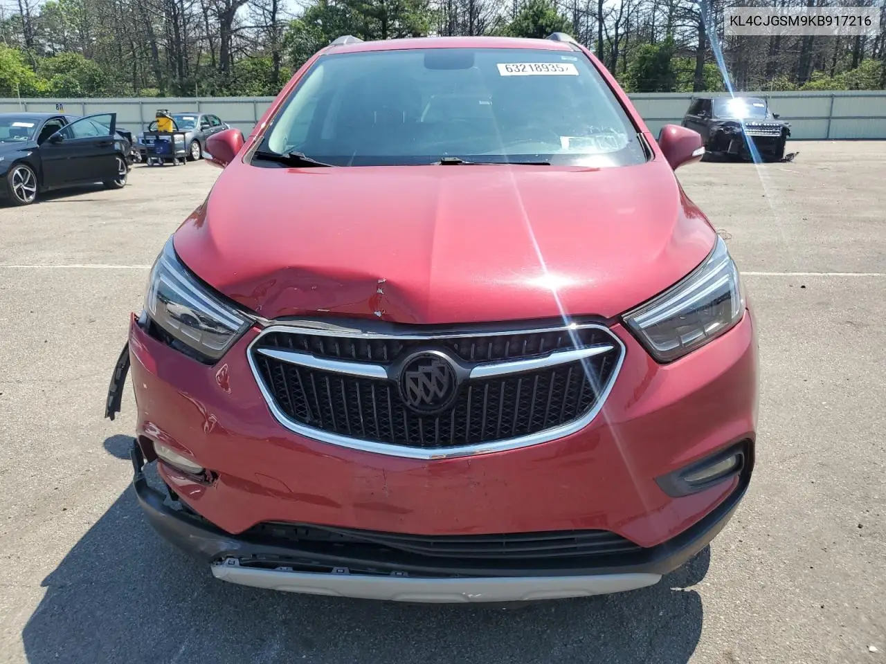 2019 Buick Encore Essence VIN: KL4CJGSM9KB917216 Lot: 63218935