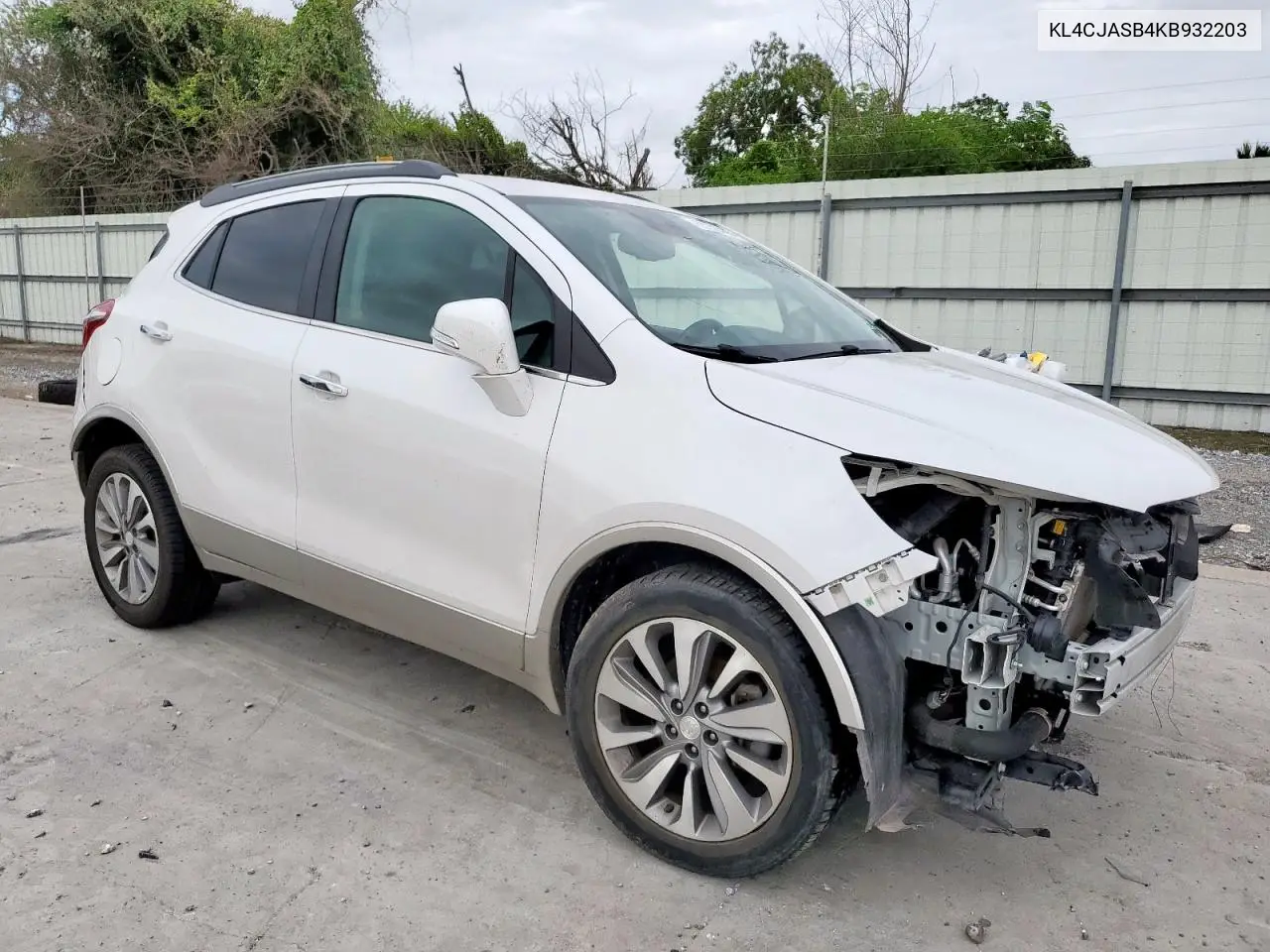 2019 Buick Encore Preferred VIN: KL4CJASB4KB932203 Lot: 63235705