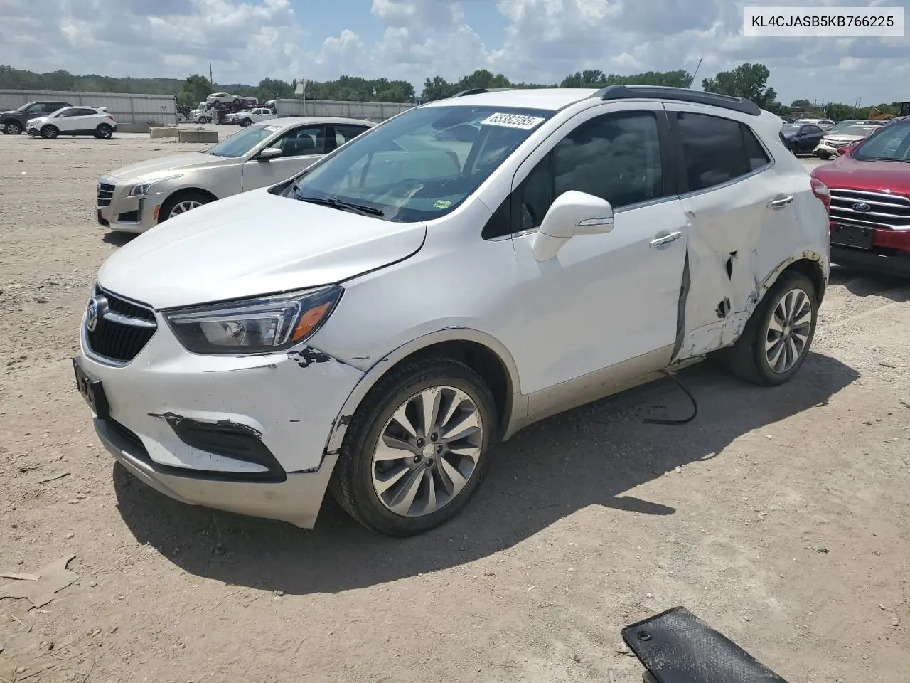 2019 Buick Encore Preferred VIN: KL4CJASB5KB766225 Lot: 63382285