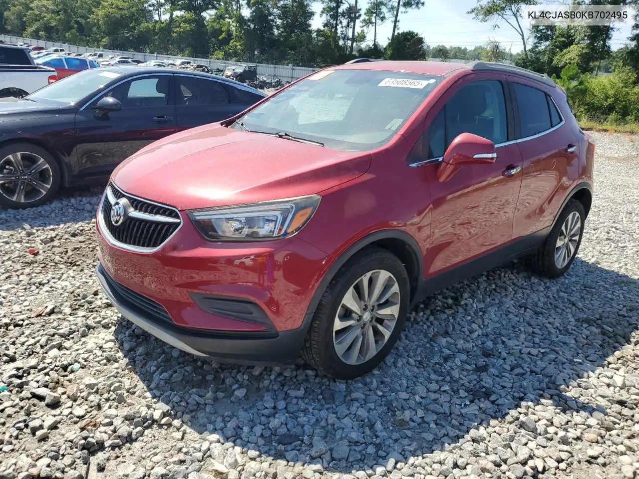 2019 Buick Encore Preferred VIN: KL4CJASB0KB702495 Lot: 63508565