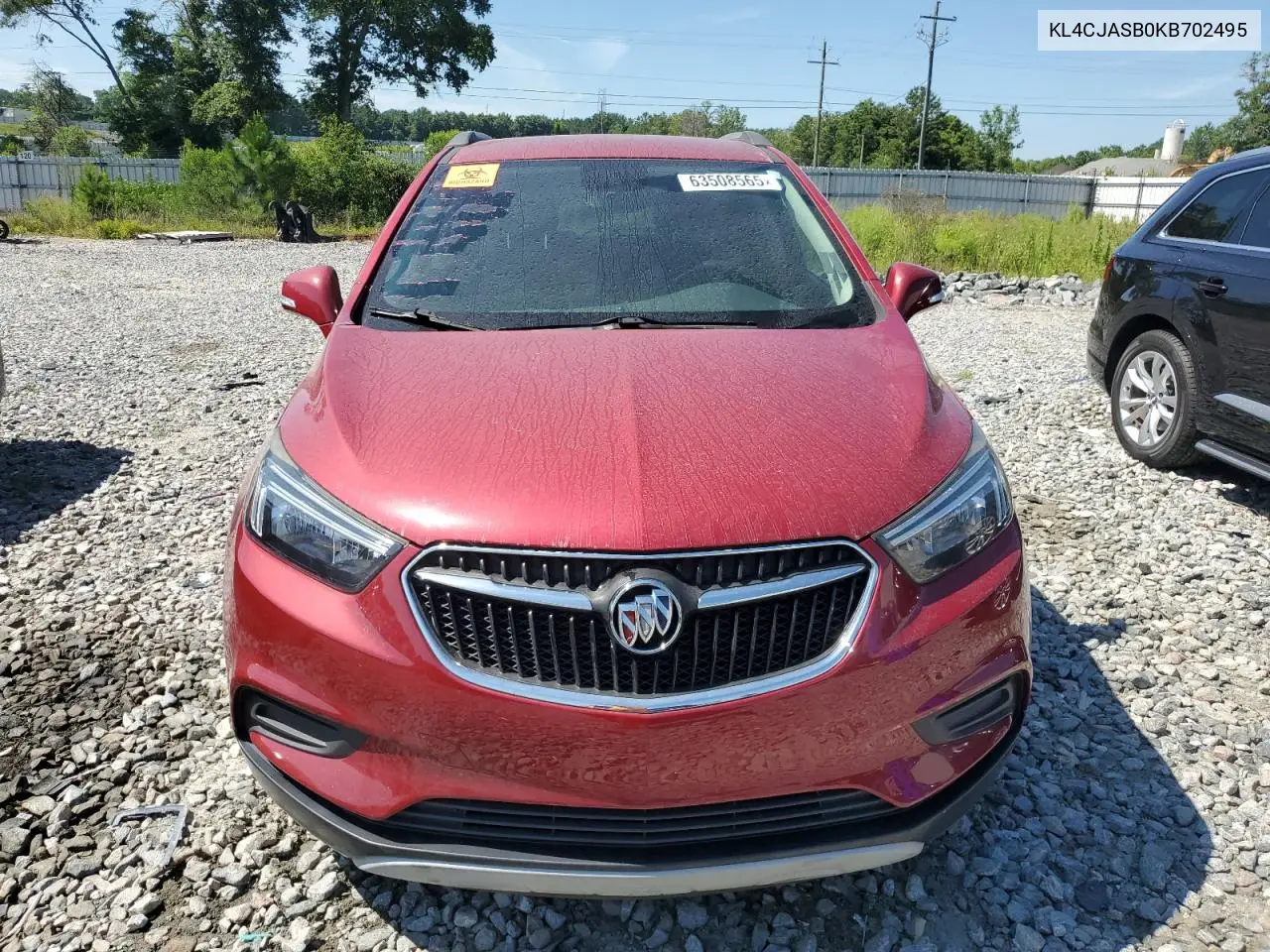 2019 Buick Encore Preferred VIN: KL4CJASB0KB702495 Lot: 63508565
