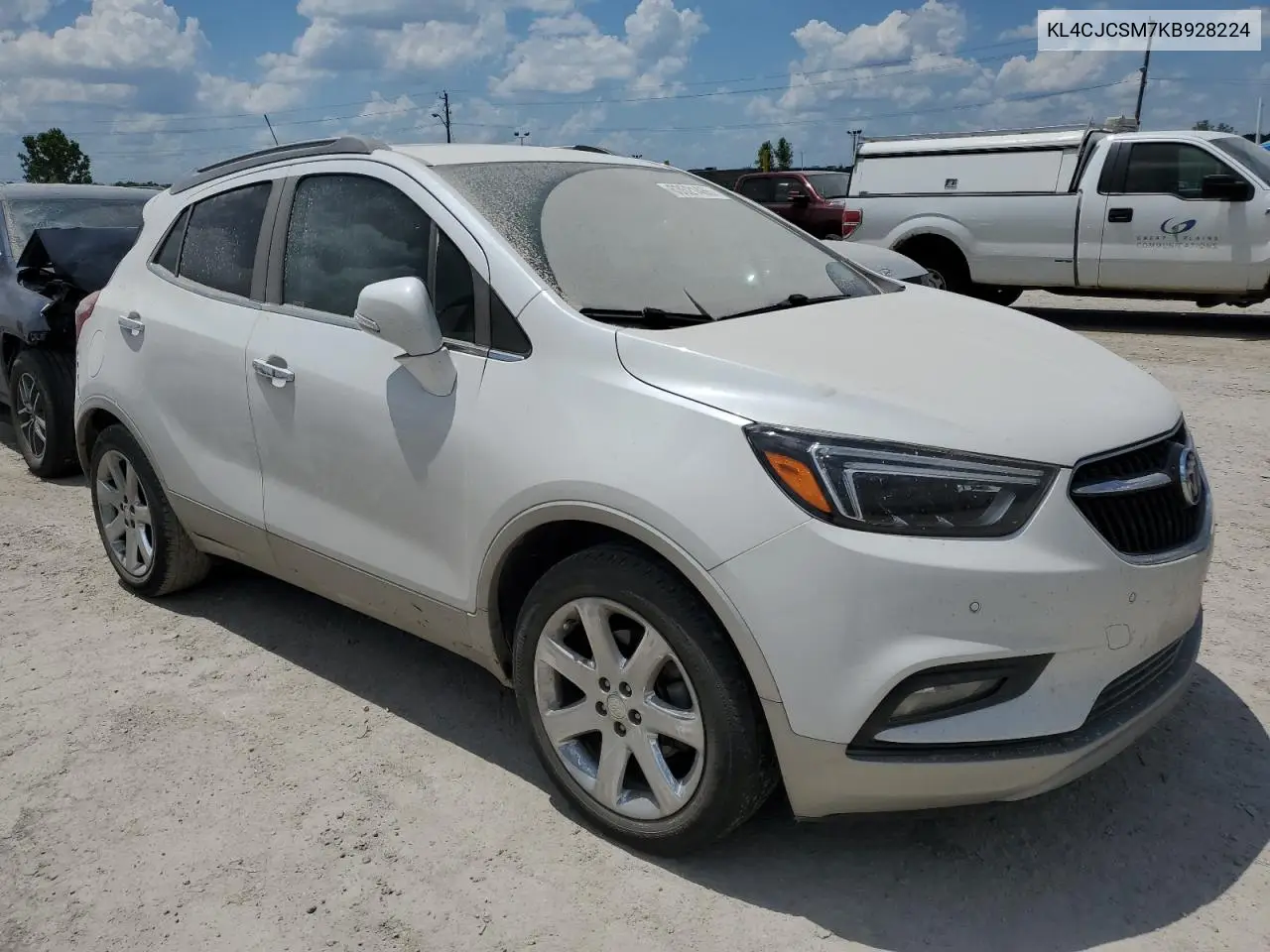 2019 Buick Encore Essence VIN: KL4CJCSM7KB928224 Lot: 63521465