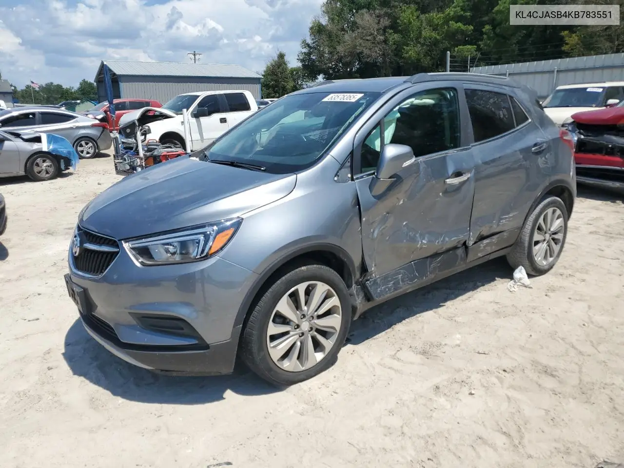 2019 Buick Encore Preferred VIN: KL4CJASB4KB783551 Lot: 63578365
