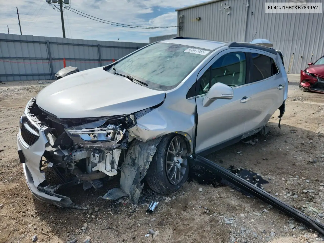 2019 Buick Encore Sport Touring VIN: KL4CJ1SB0KB789962 Lot: 63947465