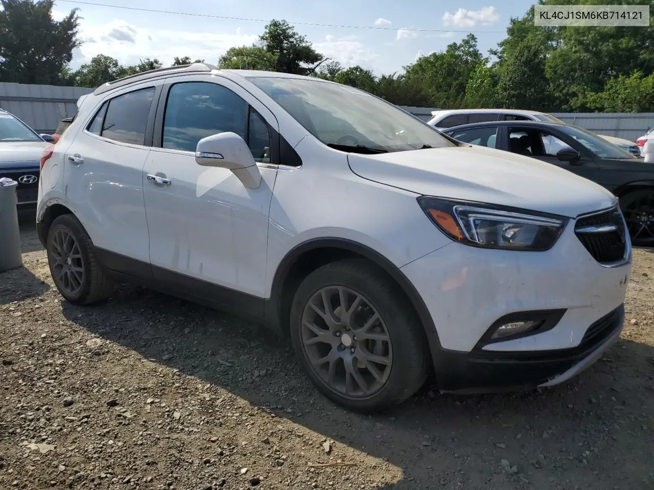 2019 Buick Encore Sport Touring VIN: KL4CJ1SM6KB714121 Lot: 66206735