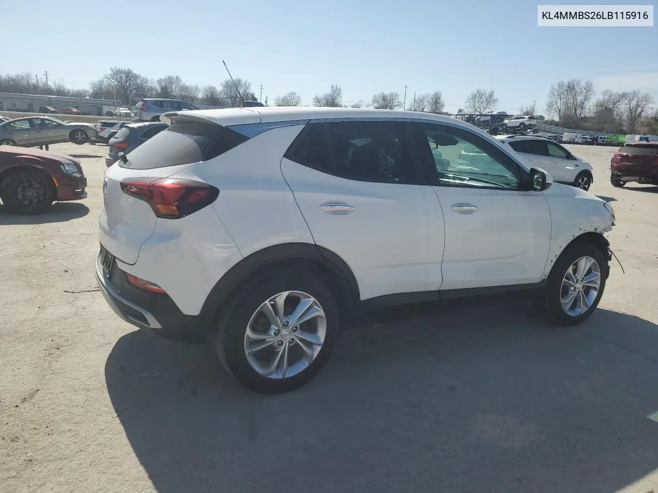 2020 Buick Encore Gx Preferred VIN: KL4MMBS26LB115916 Lot: 49131625
