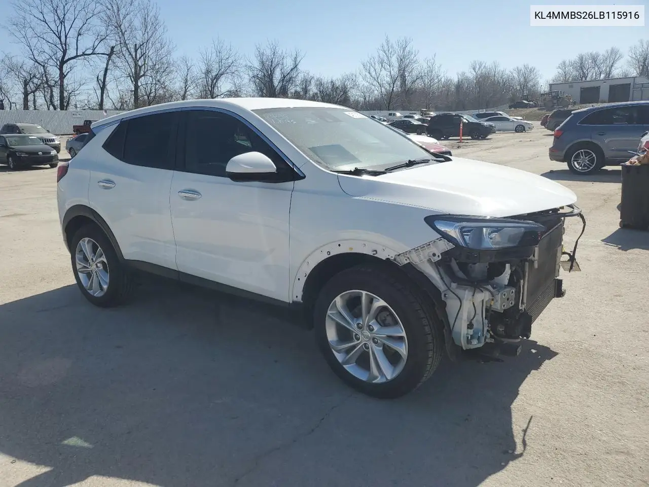 2020 Buick Encore Gx Preferred VIN: KL4MMBS26LB115916 Lot: 49131625