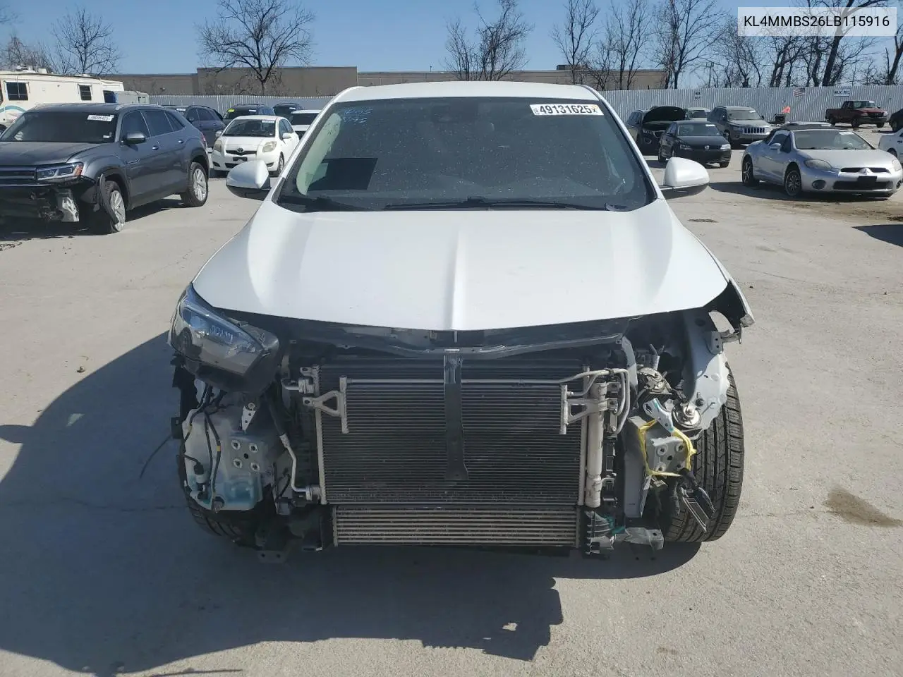 2020 Buick Encore Gx Preferred VIN: KL4MMBS26LB115916 Lot: 49131625