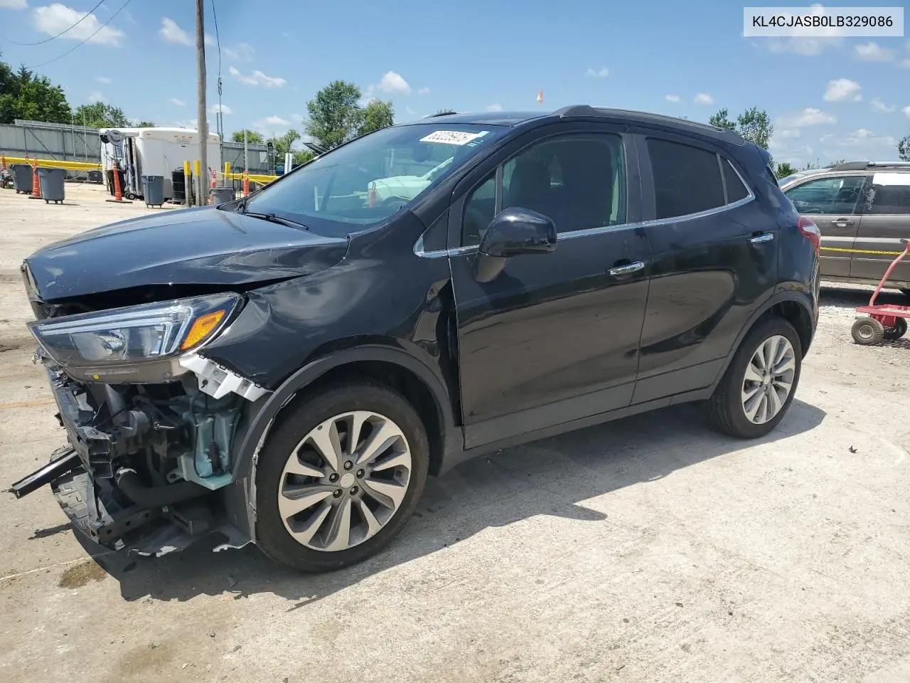 2020 Buick Encore Preferred VIN: KL4CJASB0LB329086 Lot: 63225975