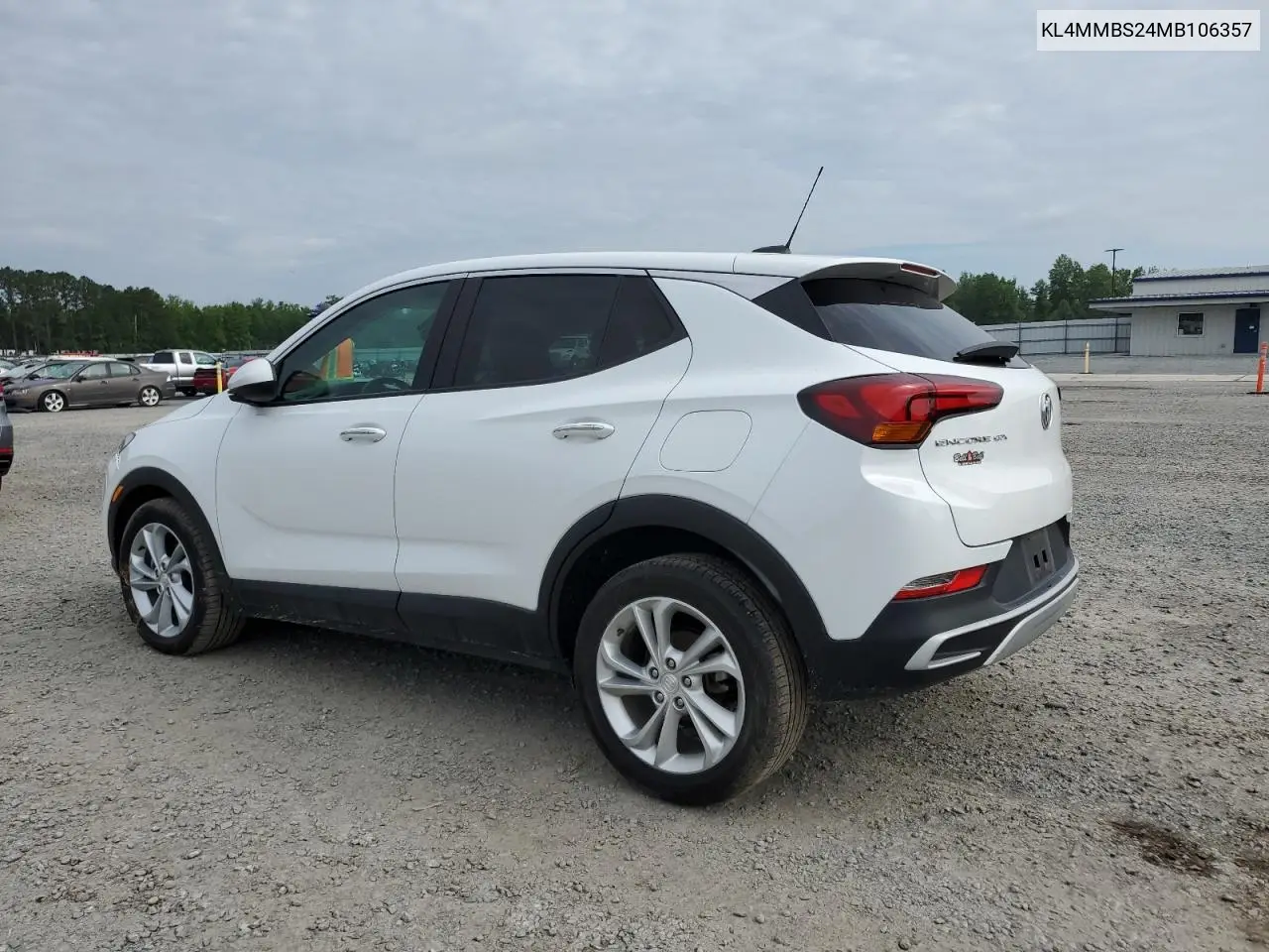 2021 Buick Encore Gx Preferred VIN: KL4MMBS24MB106357 Lot: 55786635