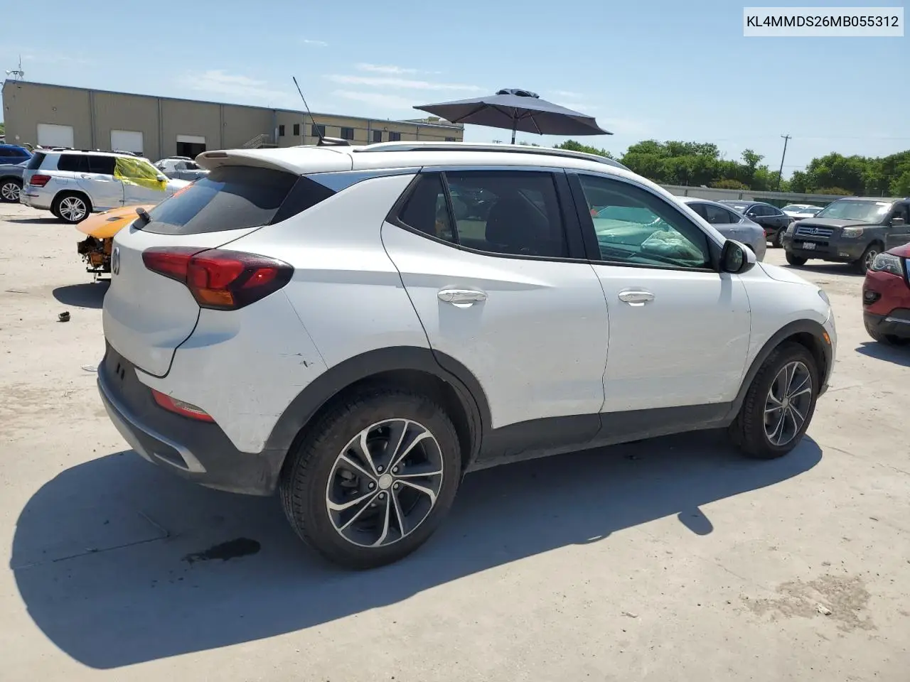 2021 Buick Encore Gx Select VIN: KL4MMDS26MB055312 Lot: 56678715
