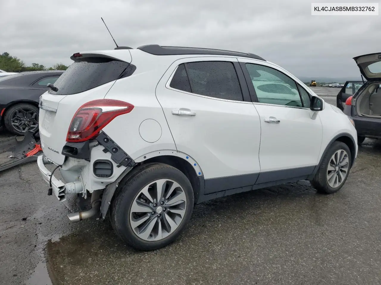 2021 Buick Encore Preferred VIN: KL4CJASB5MB332762 Lot: 56704245