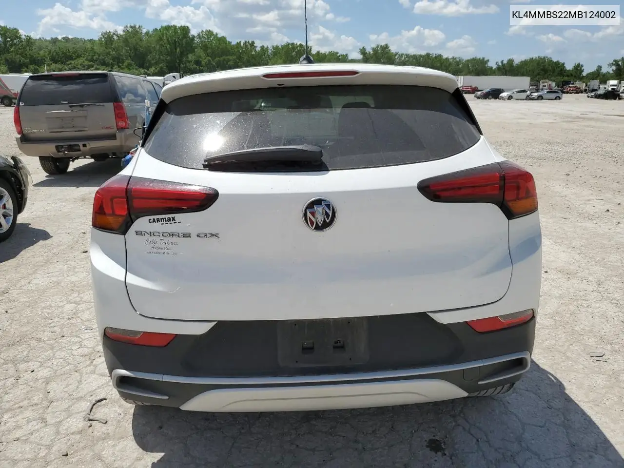 2021 Buick Encore Gx Preferred VIN: KL4MMBS22MB124002 Lot: 56844735