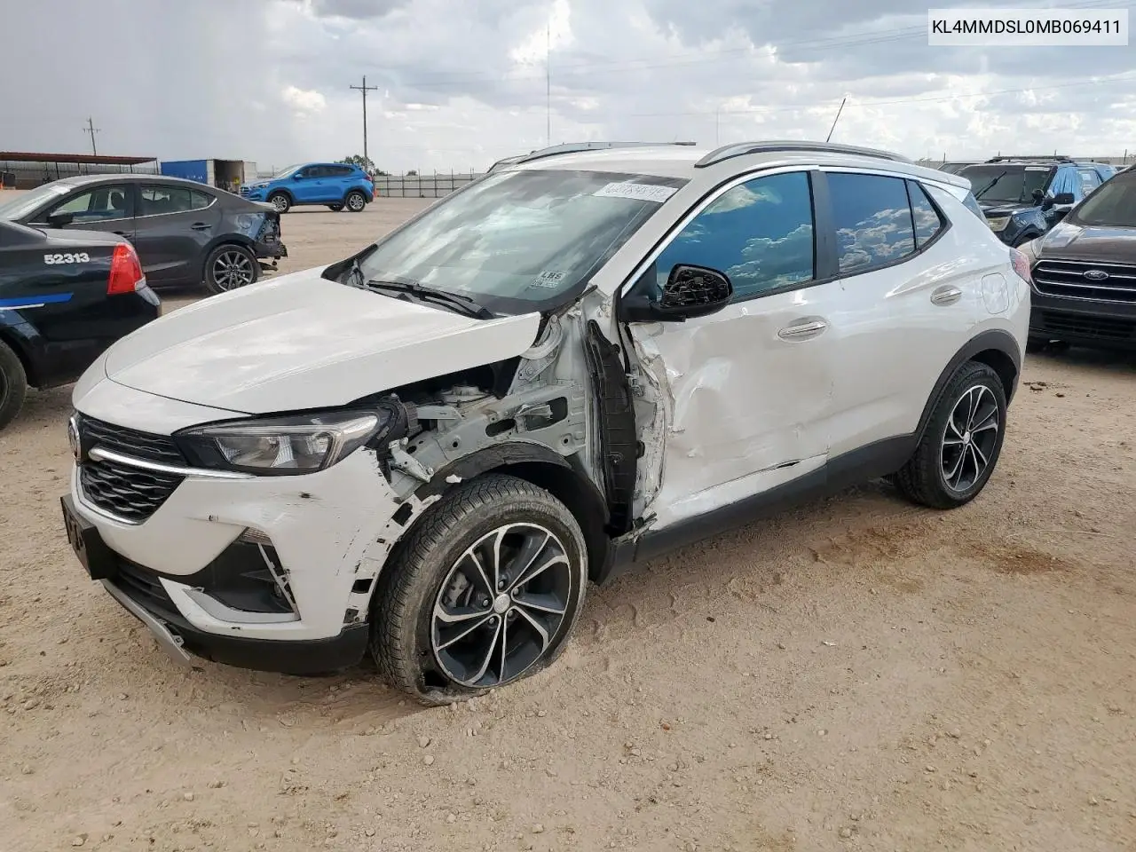 2021 Buick Encore Gx Select VIN: KL4MMDSL0MB069411 Lot: 62784845