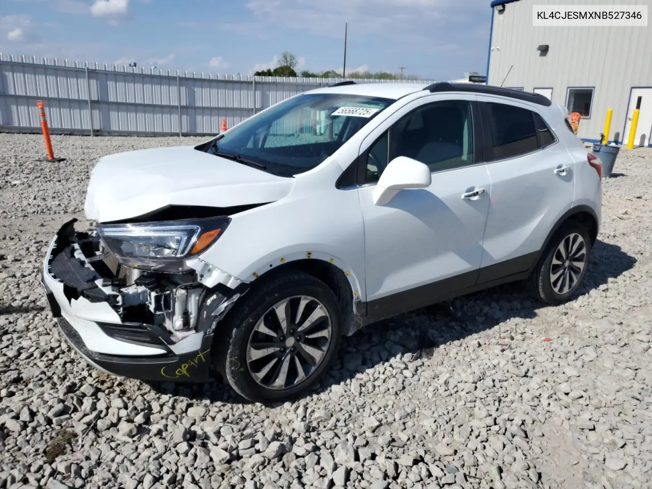2022 Buick Encore Preferred VIN: KL4CJESMXNB527346 Lot: 56568725