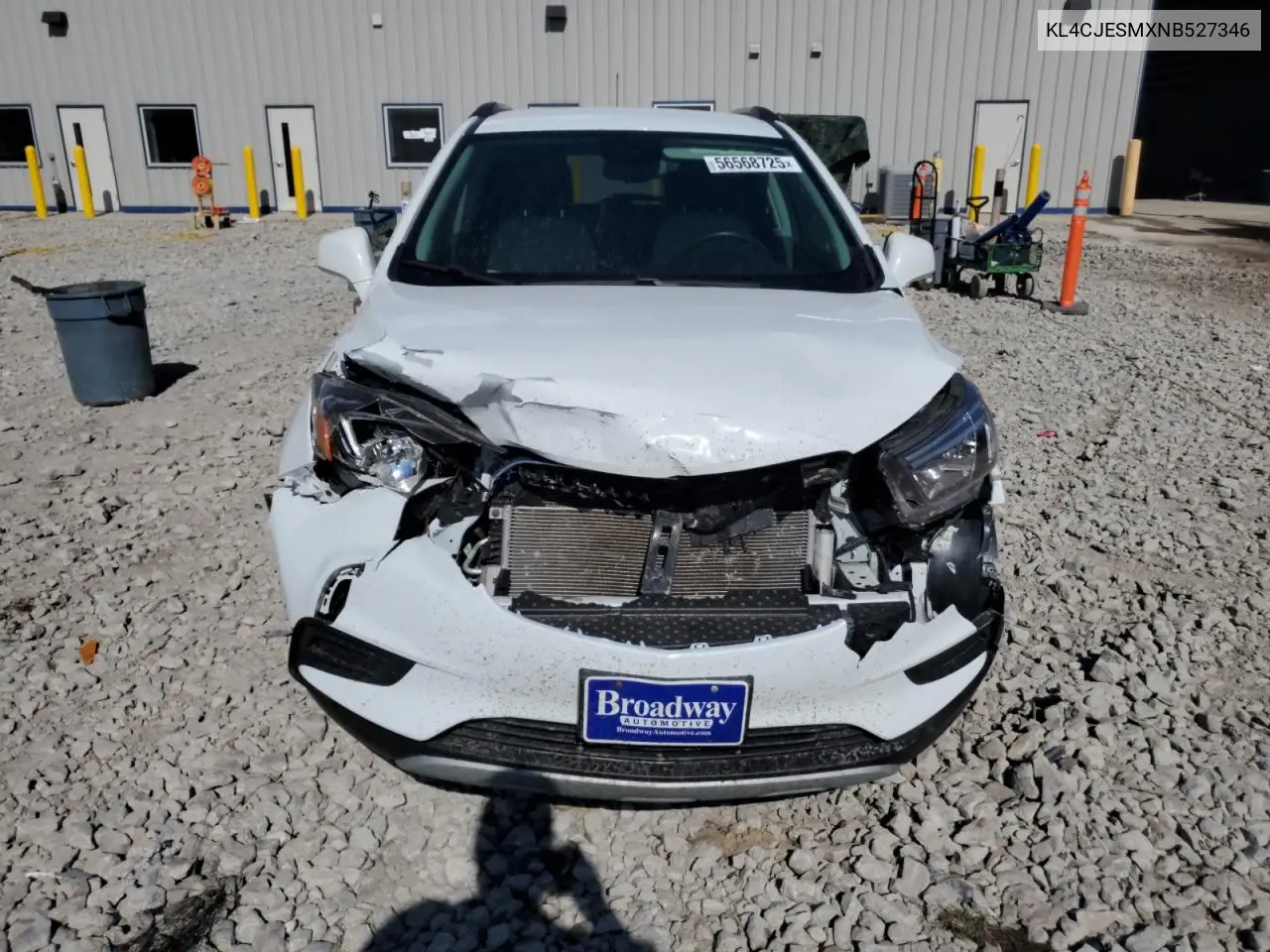 2022 Buick Encore Preferred VIN: KL4CJESMXNB527346 Lot: 56568725