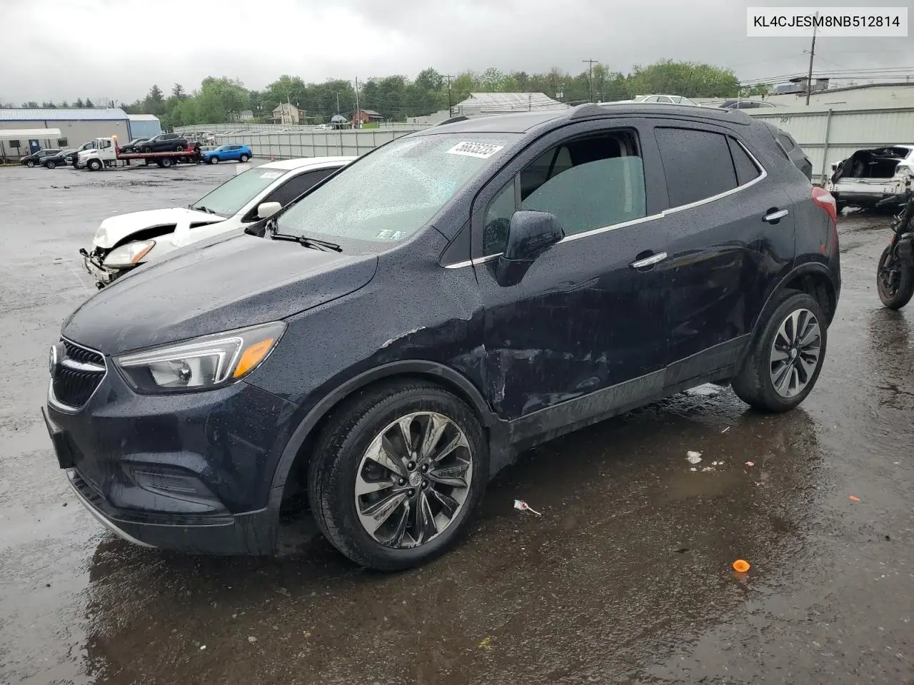 2022 Buick Encore Preferred VIN: KL4CJESM8NB512814 Lot: 56635235