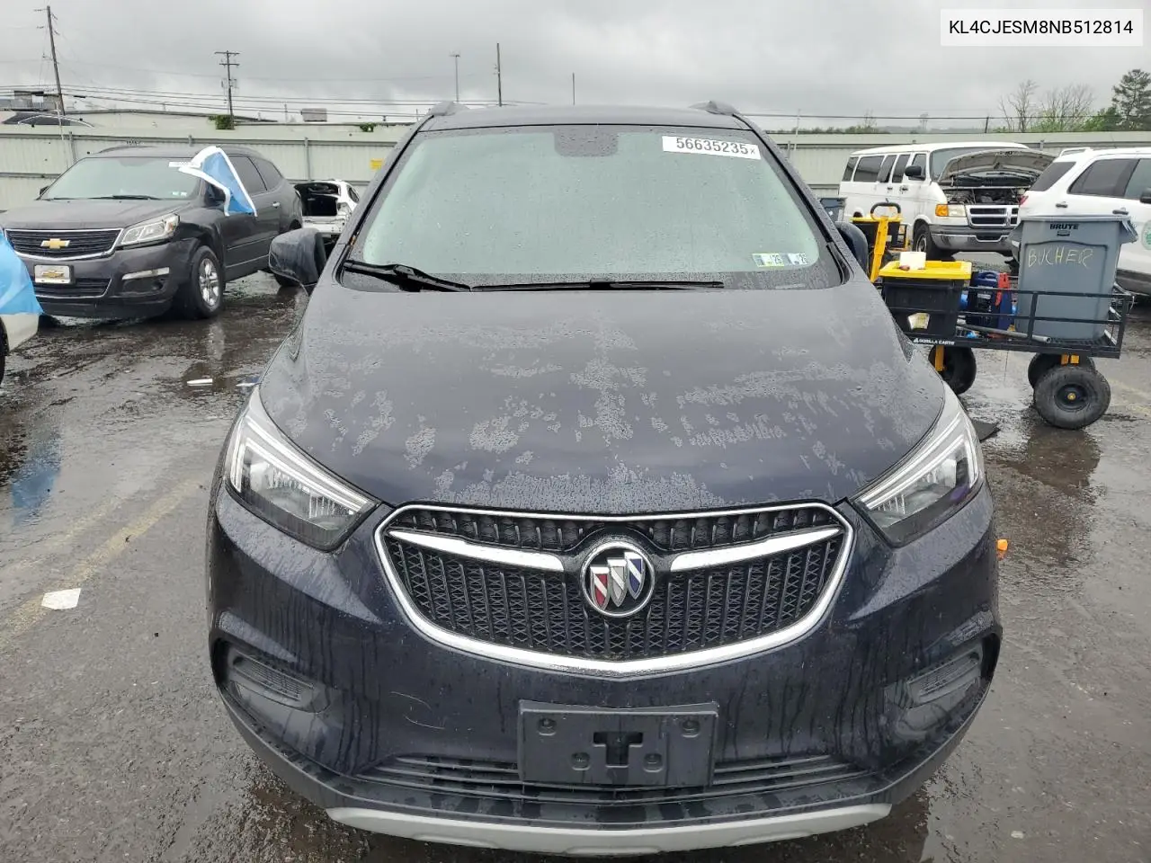 2022 Buick Encore Preferred VIN: KL4CJESM8NB512814 Lot: 56635235