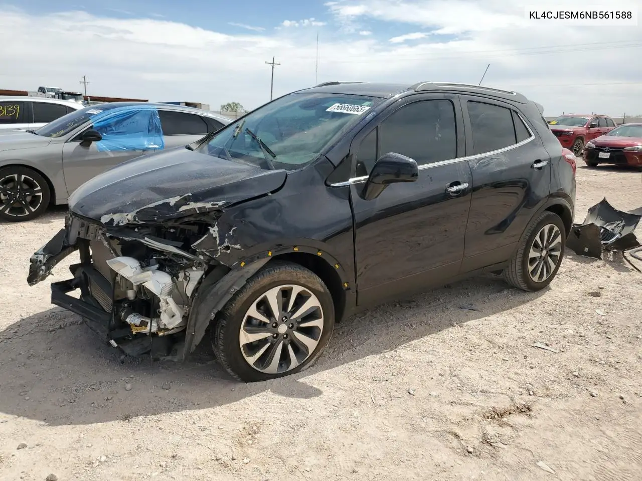 2022 Buick Encore Preferred VIN: KL4CJESM6NB561588 Lot: 56660665