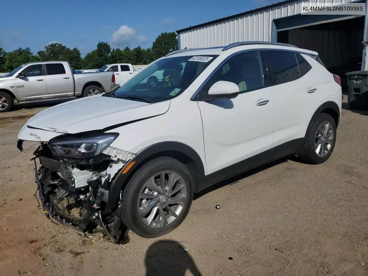 2022 Buick Encore Gx Essence VIN: KL4MMFSL0NB109385 Lot: 62106325
