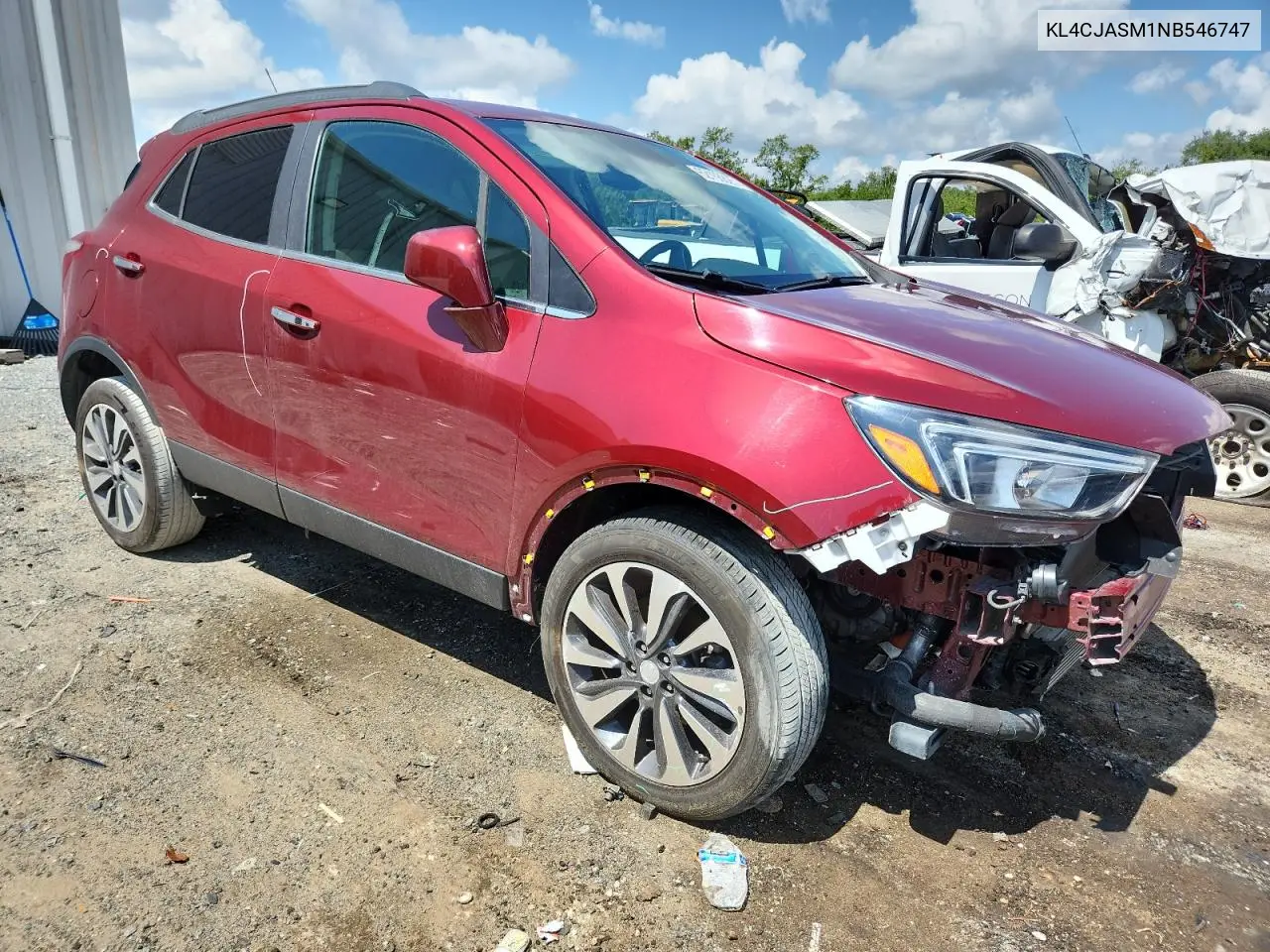 2022 Buick Encore Preferred VIN: KL4CJASM1NB546747 Lot: 62166825