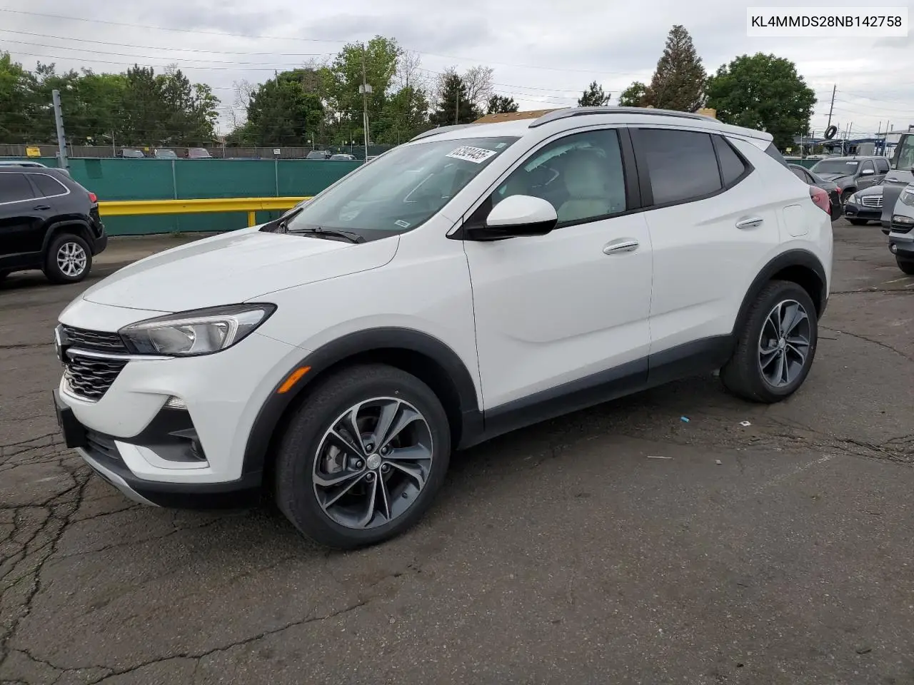 2022 Buick Encore Gx Select VIN: KL4MMDS28NB142758 Lot: 62924455