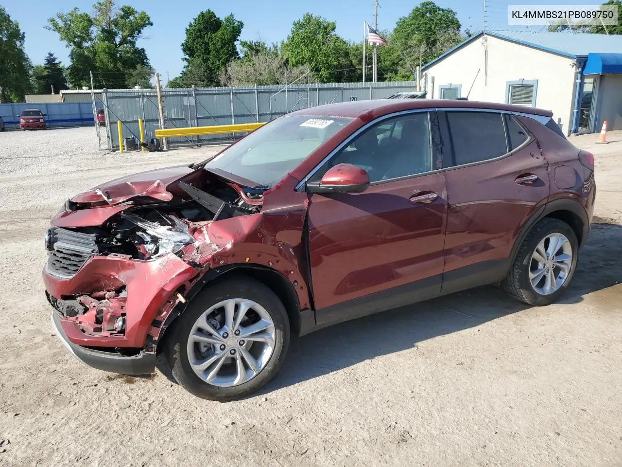 2023 Buick Encore Gx Preferred VIN: KL4MMBS21PB089750 Lot: 56990765