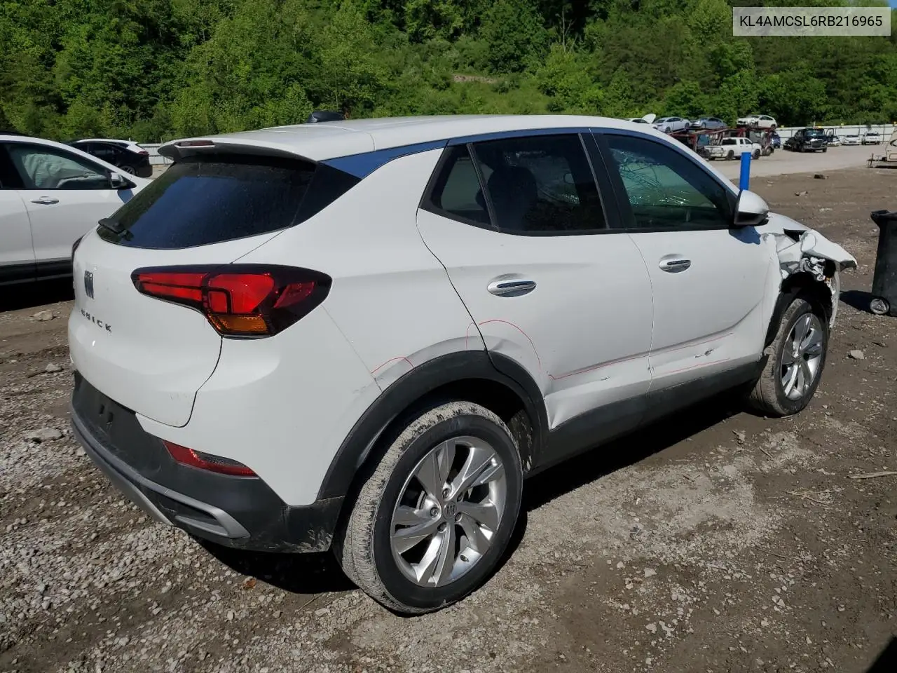 2024 Buick Encore Gx Preferred VIN: KL4AMCSL6RB216965 Lot: 56559005