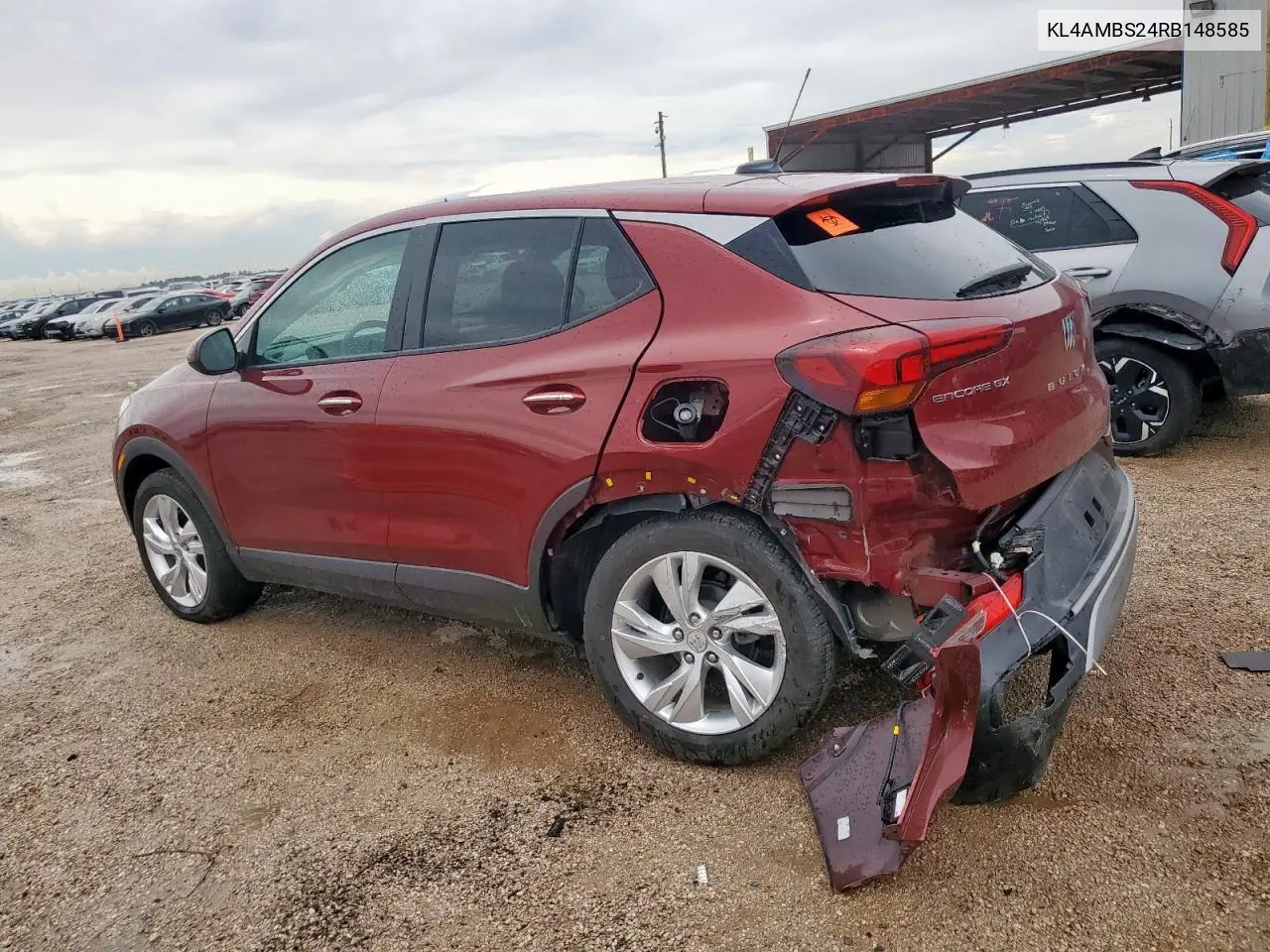 2024 Buick Encore Gx Preferred VIN: KL4AMBS24RB148585 Lot: 61997815