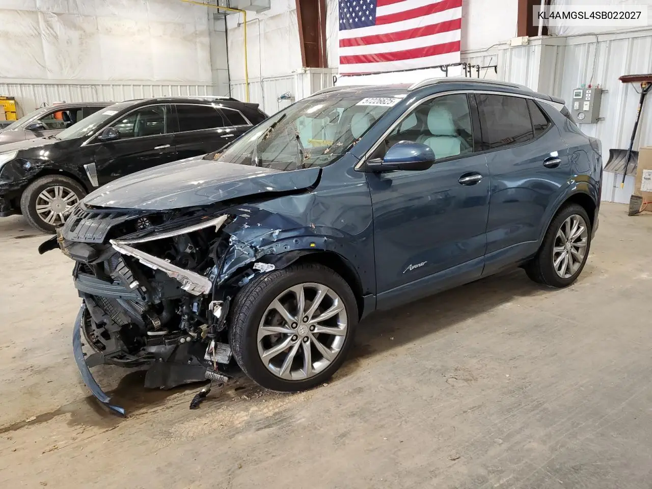 2025 Buick Encore Gx Avenir VIN: KL4AMGSL4SB022027 Lot: 57226625