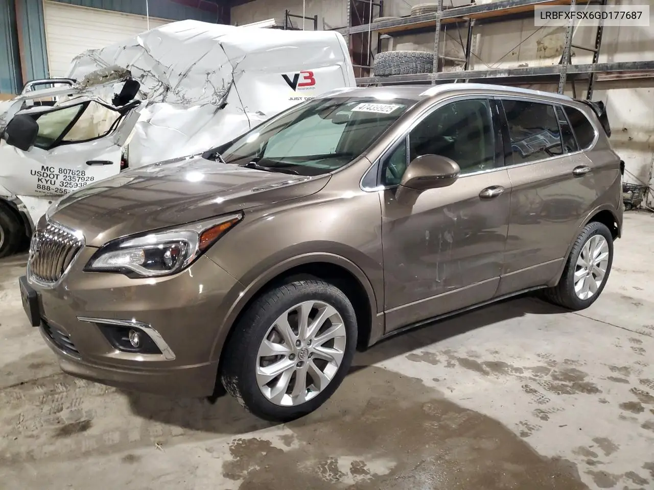 2016 Buick Envision Premium VIN: LRBFXFSX6GD177687 Lot: 47439925