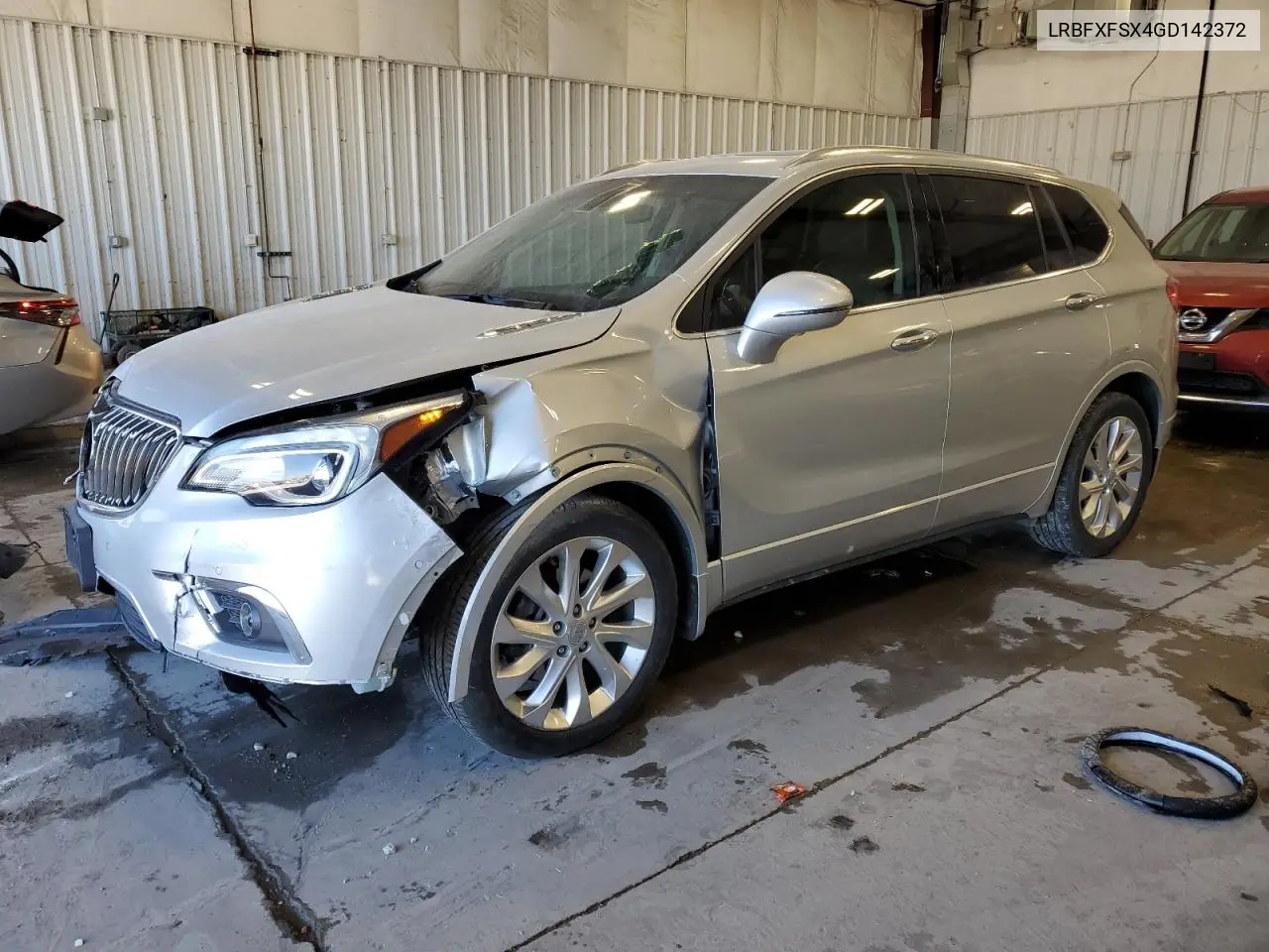 2016 Buick Envision Premium VIN: LRBFXFSX4GD142372 Lot: 52037145
