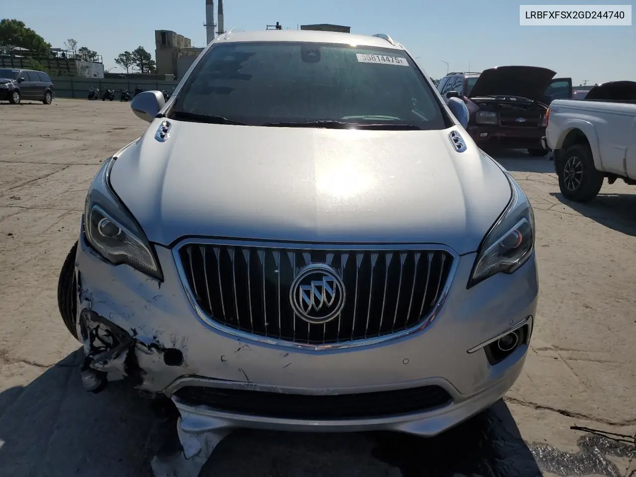 2016 Buick Envision Premium VIN: LRBFXFSX2GD244740 Lot: 55814475