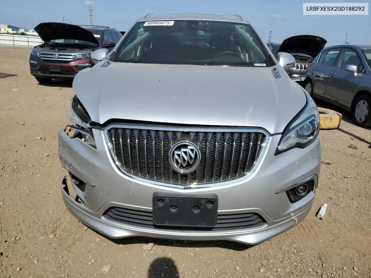 2016 Buick Envision Premium VIN: LRBFXESX2GD188292 Lot: 60985675