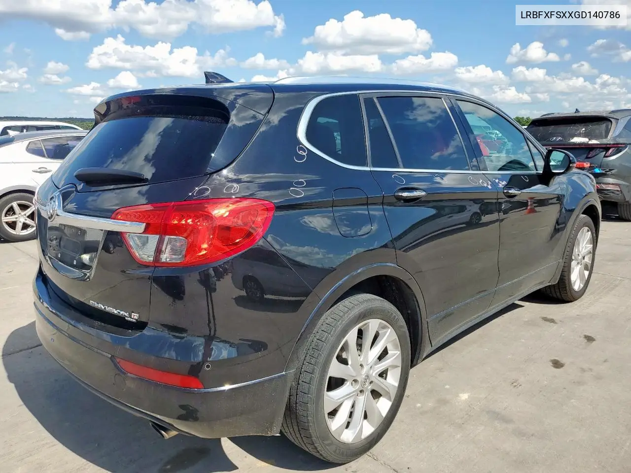 2016 Buick Envision Premium VIN: LRBFXFSXXGD140786 Lot: 62255565