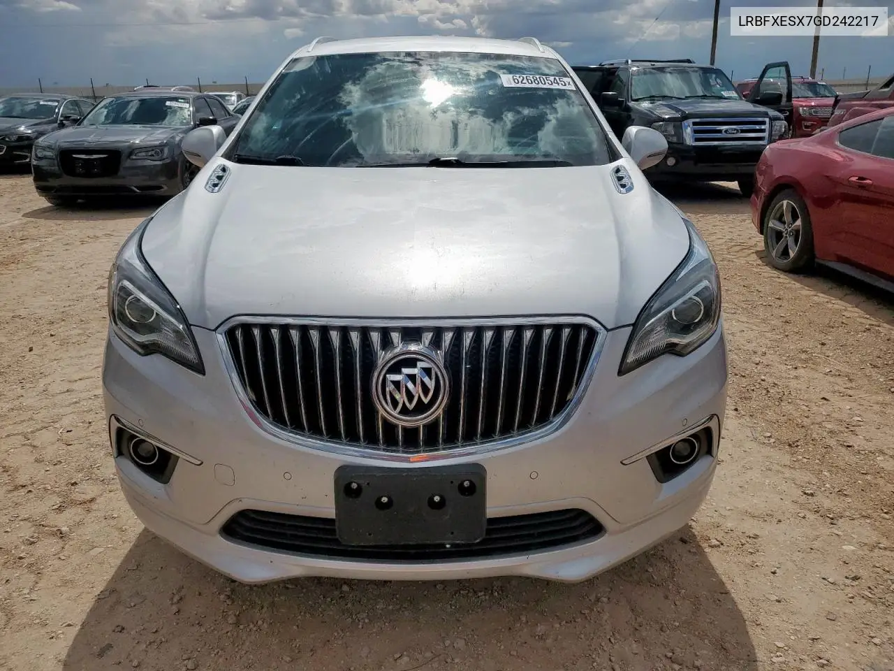 2016 Buick Envision Premium VIN: LRBFXESX7GD242217 Lot: 62680545