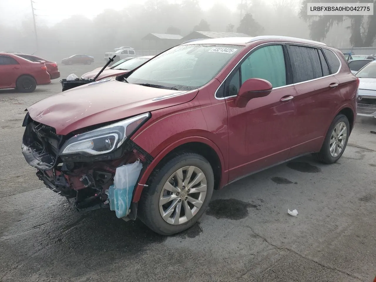 2017 Buick Envision Essence VIN: LRBFXBSA0HD042775 Lot: 43213425