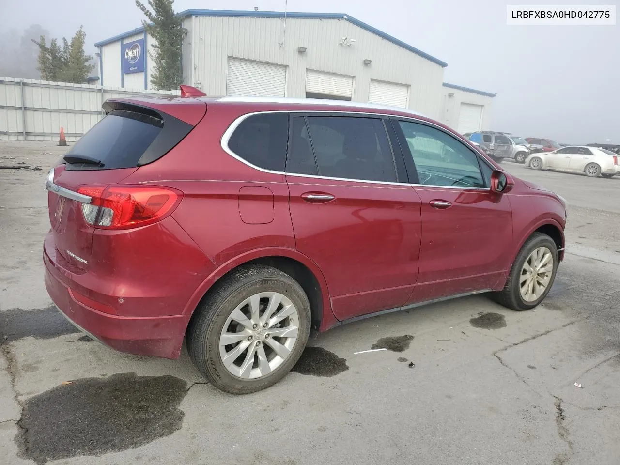 2017 Buick Envision Essence VIN: LRBFXBSA0HD042775 Lot: 43213425