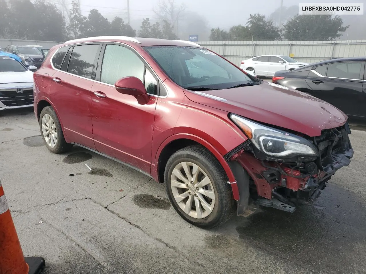 2017 Buick Envision Essence VIN: LRBFXBSA0HD042775 Lot: 43213425