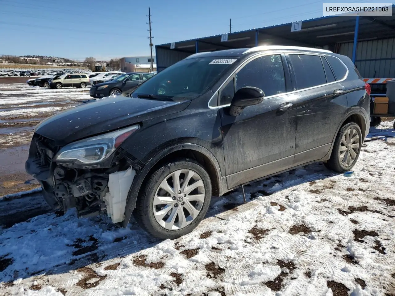 2017 Buick Envision Essence VIN: LRBFXDSA5HD221003 Lot: 45032055