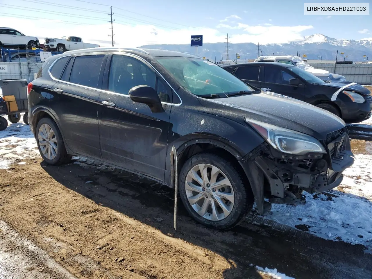 2017 Buick Envision Essence VIN: LRBFXDSA5HD221003 Lot: 45032055