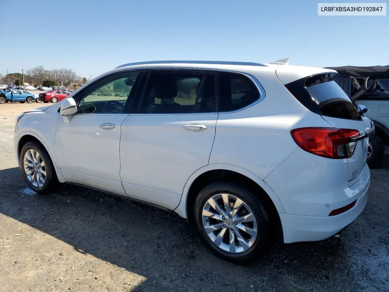 2017 Buick Envision Essence VIN: LRBFXBSA3HD192847 Lot: 49285955