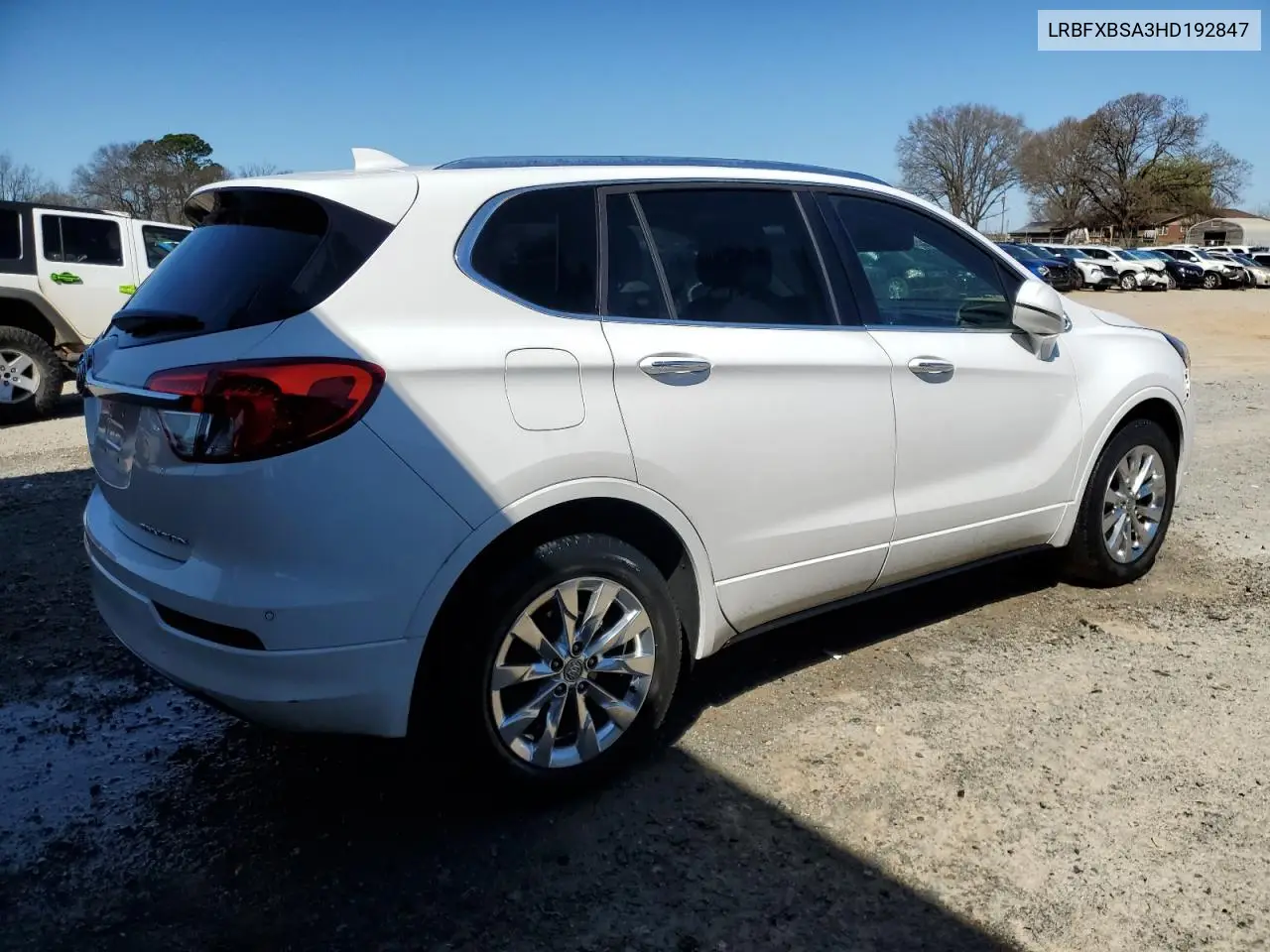 2017 Buick Envision Essence VIN: LRBFXBSA3HD192847 Lot: 49285955
