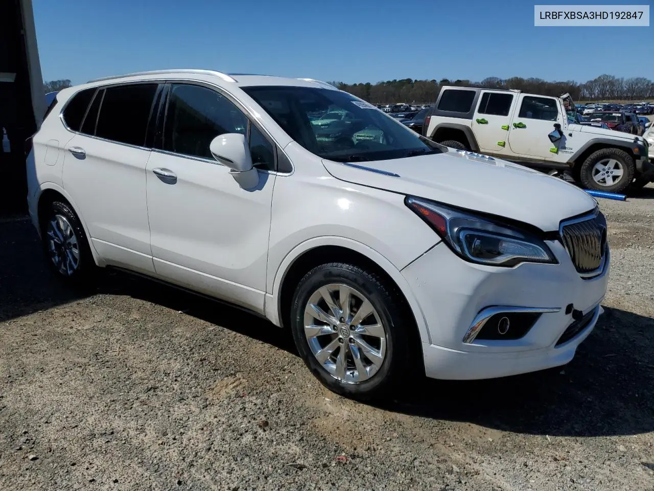 2017 Buick Envision Essence VIN: LRBFXBSA3HD192847 Lot: 49285955
