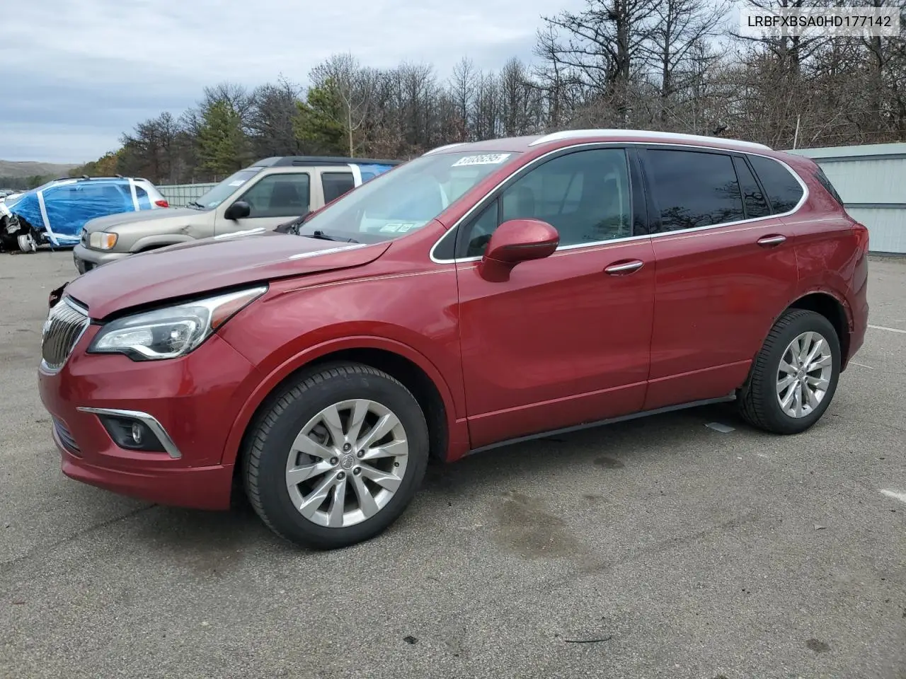 2017 Buick Envision Essence VIN: LRBFXBSA0HD177142 Lot: 51036295