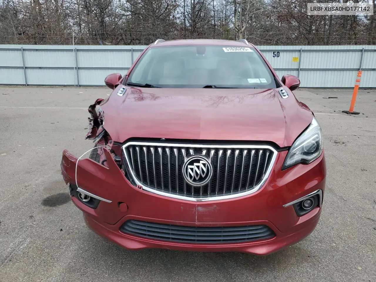 2017 Buick Envision Essence VIN: LRBFXBSA0HD177142 Lot: 51036295
