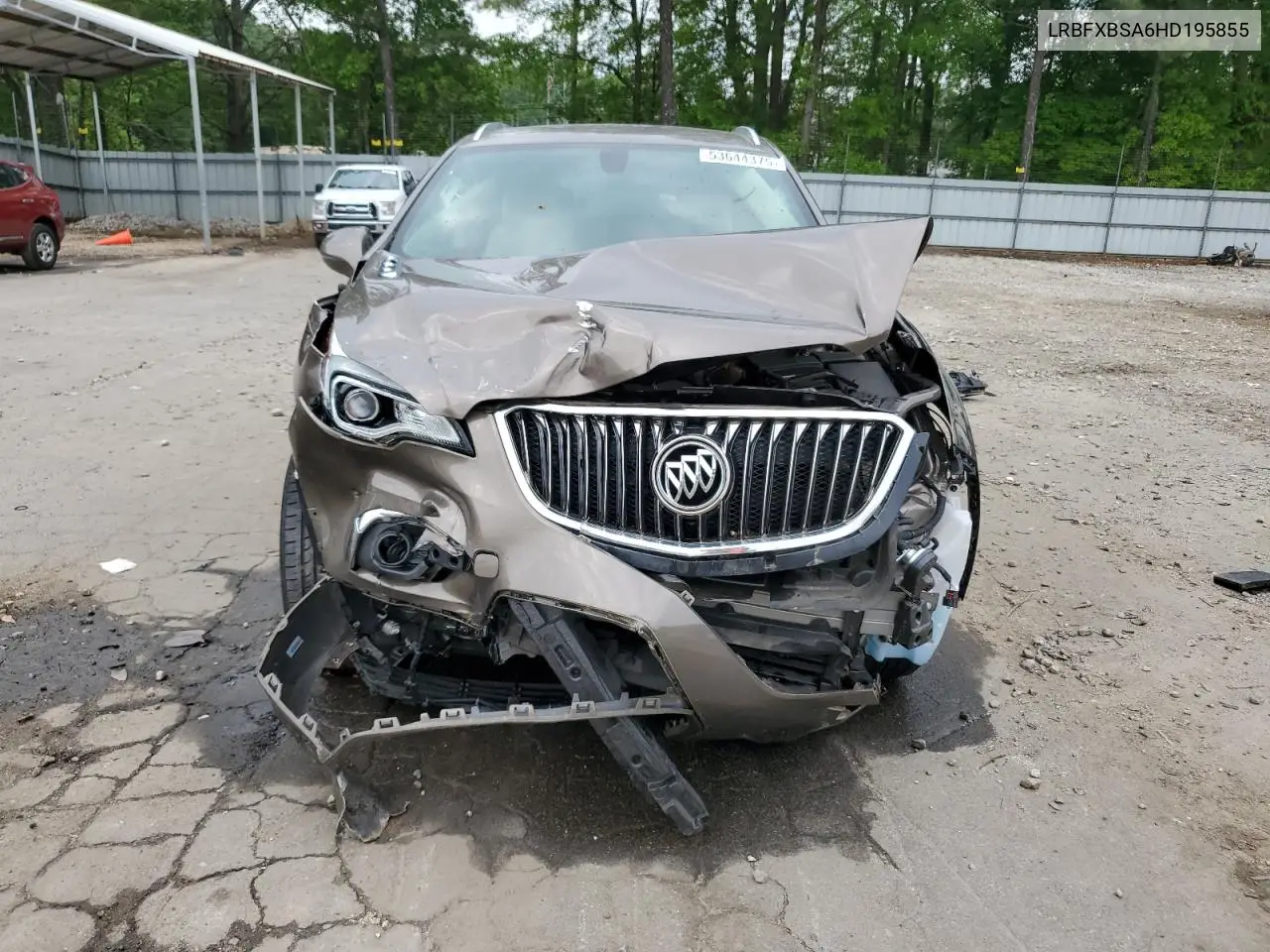2017 Buick Envision Essence VIN: LRBFXBSA6HD195855 Lot: 53644375