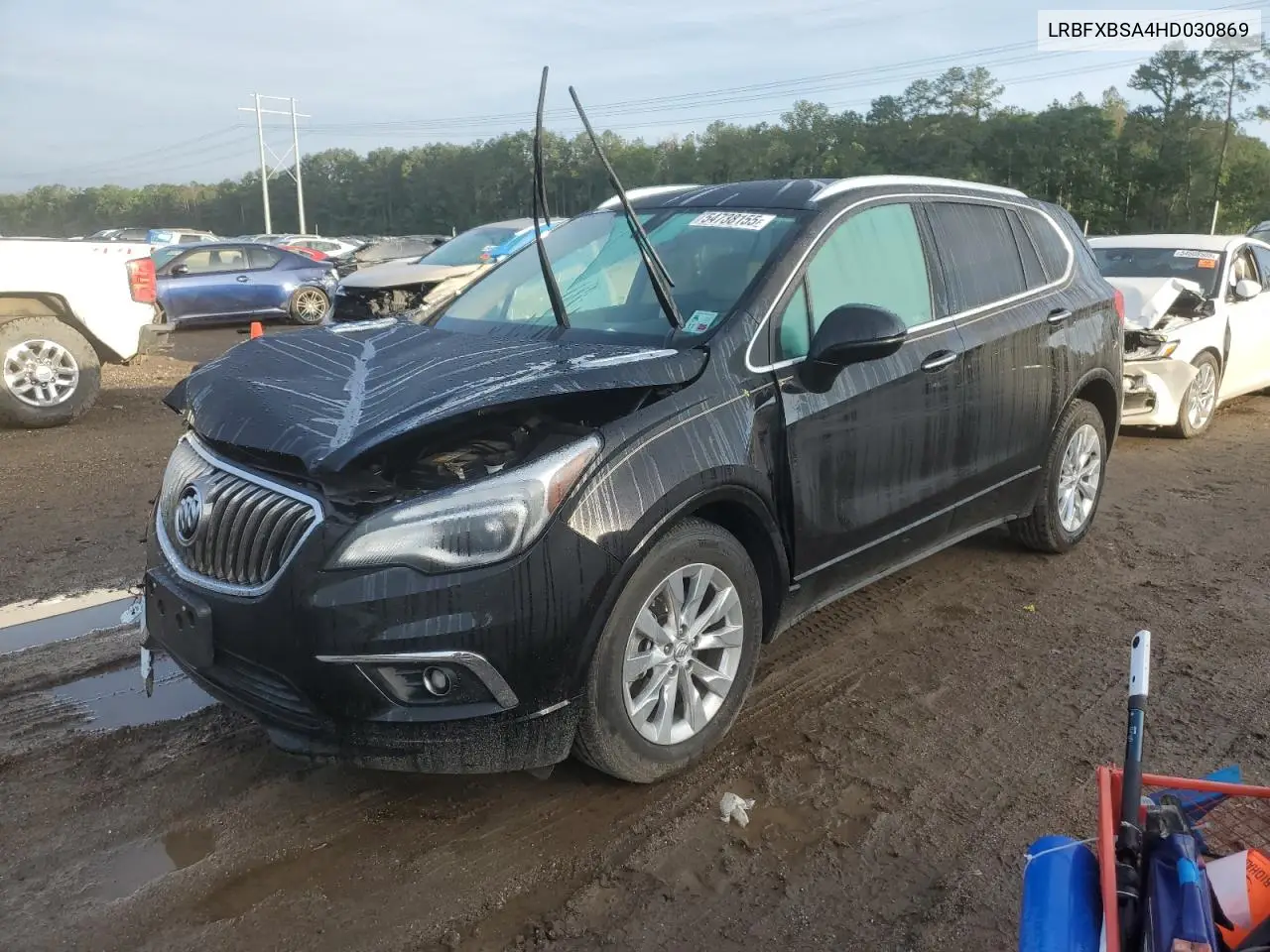 2017 Buick Envision Essence VIN: LRBFXBSA4HD030869 Lot: 54738155