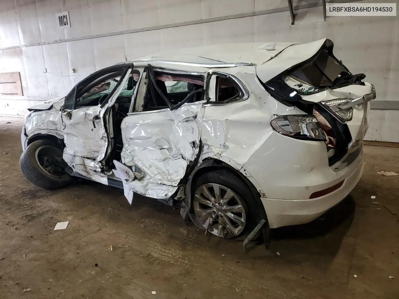 2017 Buick Envision Essence VIN: LRBFXBSA6HD194530 Lot: 55026145
