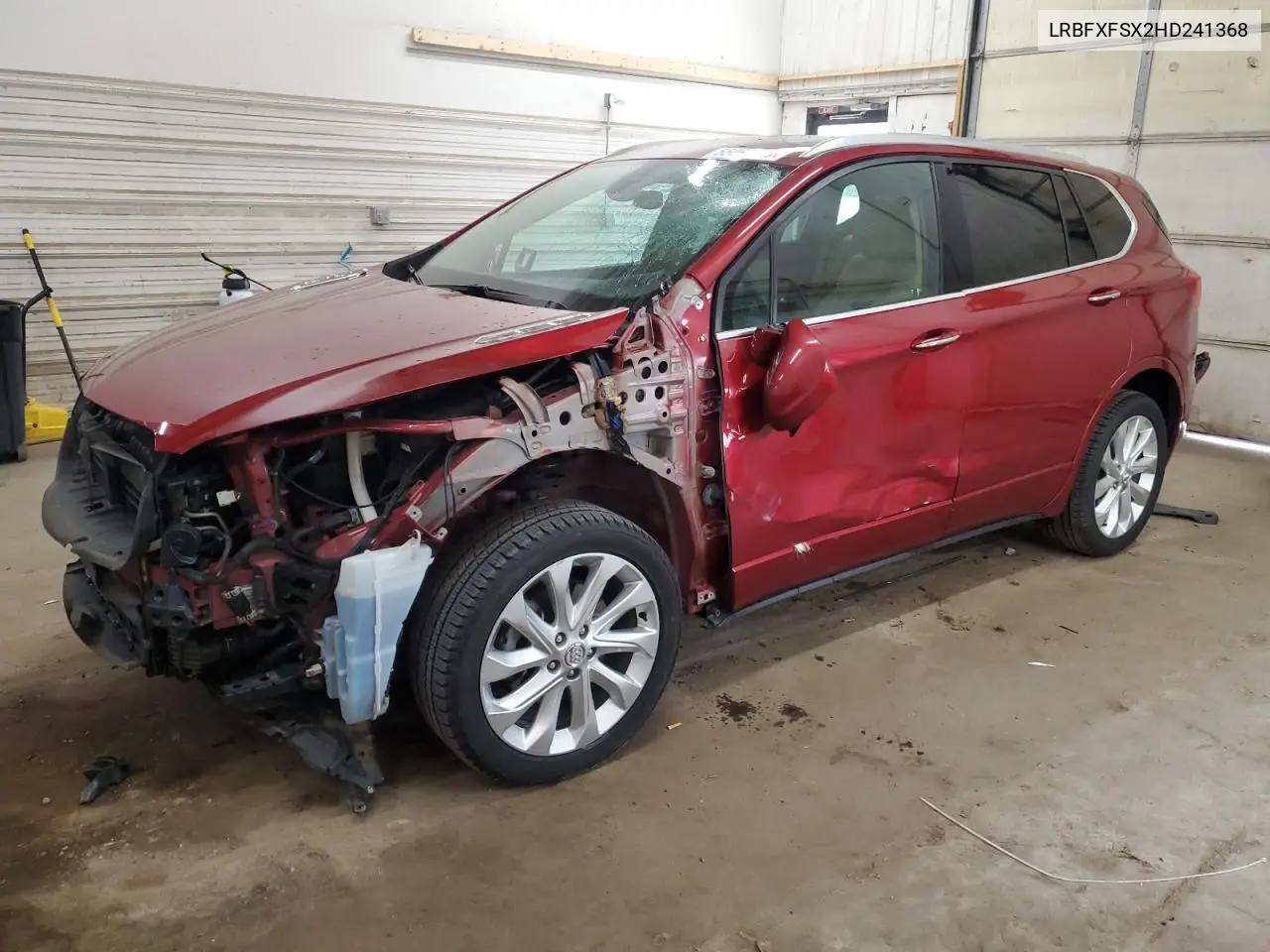 2017 Buick Envision Premium Ii VIN: LRBFXFSX2HD241368 Lot: 55060195